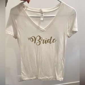 BRIDE V-NECK T SHIRT